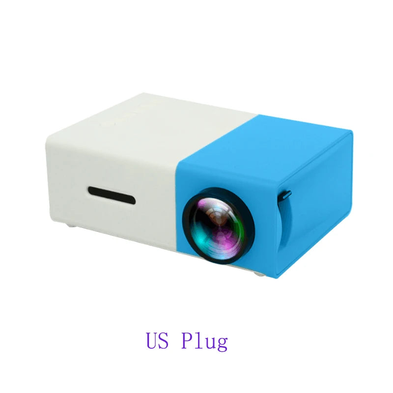 Compact 4K LED Mini Projector for Home Theater and Gaming - HoMEdemic™ 