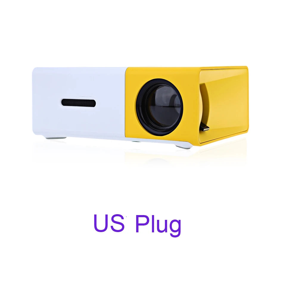 Compact 4K LED Mini Projector for Home Theater and Gaming - HoMEdemic™ 