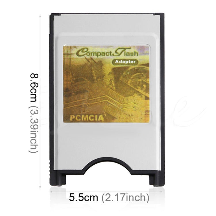 Compact Flash CF to PC Card PCMCIA Adapter Card Reader, CF to PC - HoMEdemic™ 
