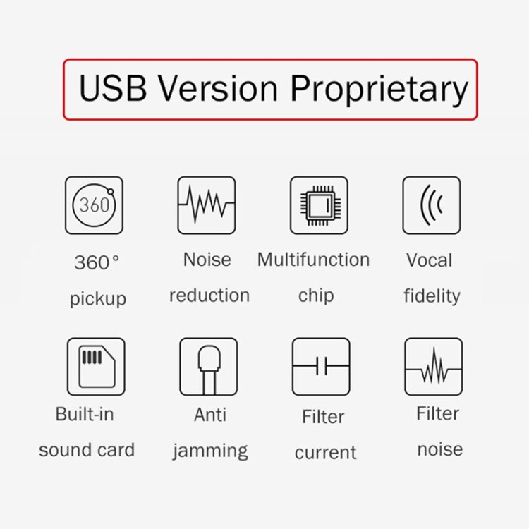 Compatible with PC / Mac for Live Broadcast, Show, KTV, etc., BK USB Port/Black, BK USB Port/Red, BK USB Port/White - HoMEdemic™ 
