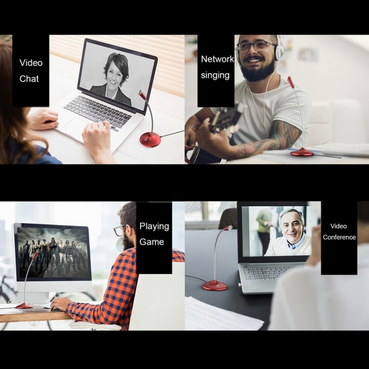 Compatible with PC / Mac for Live Broadcast, Show, KTV, etc., BK USB Port/Black, BK USB Port/Red, BK USB Port/White - HoMEdemic™ 