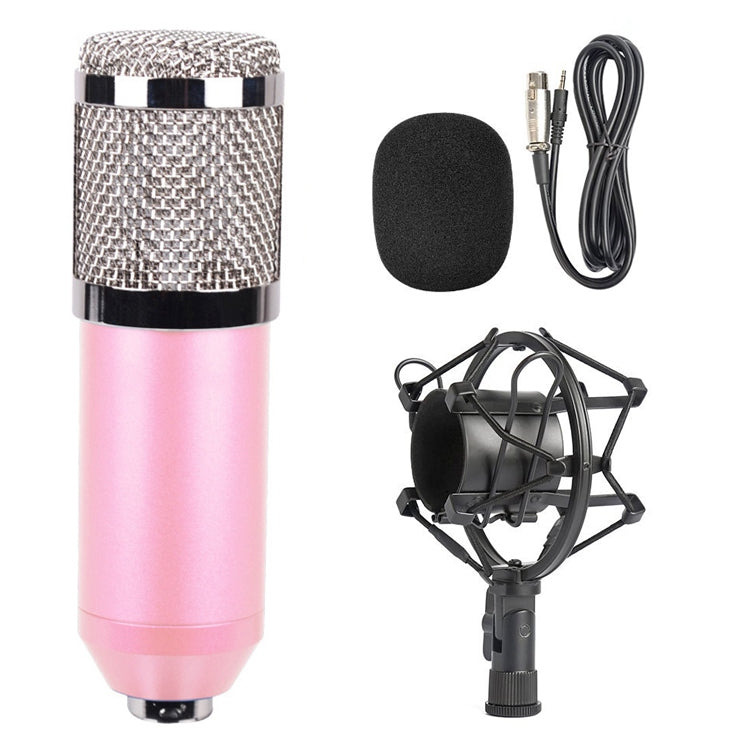 Compatible with PC / Mac for Live Broadcast Show, KTV, etc., BM800 Black, BM800 Pink, BM800 Blue, BM800 Red, BM800 White - HoMEdemic™ 