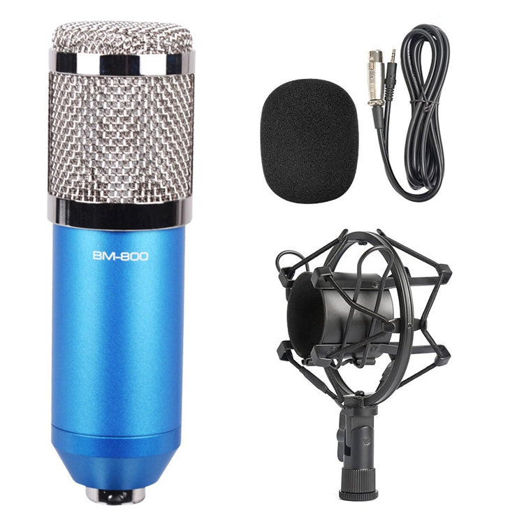 Compatible with PC / Mac for Live Broadcast Show, KTV, etc., BM800 Black, BM800 Pink, BM800 Blue, BM800 Red, BM800 White - HoMEdemic™ 