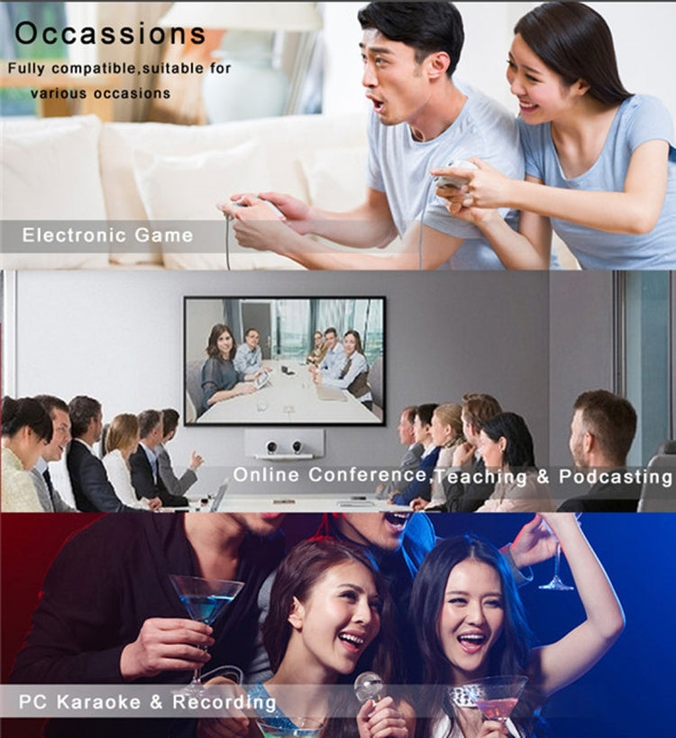 Compatible with PC and Mac for  Live Broadcast Show, KTV, etc. - HoMEdemic™ 