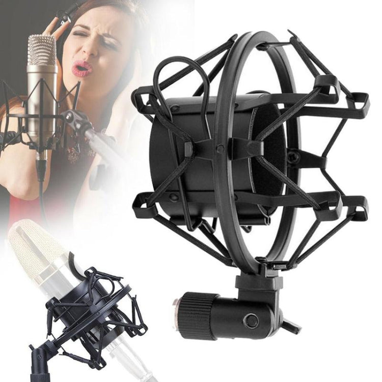 Condenser Microphone 50mm Metal Shockproof Mount Holder, 50mm - HoMEdemic™ 