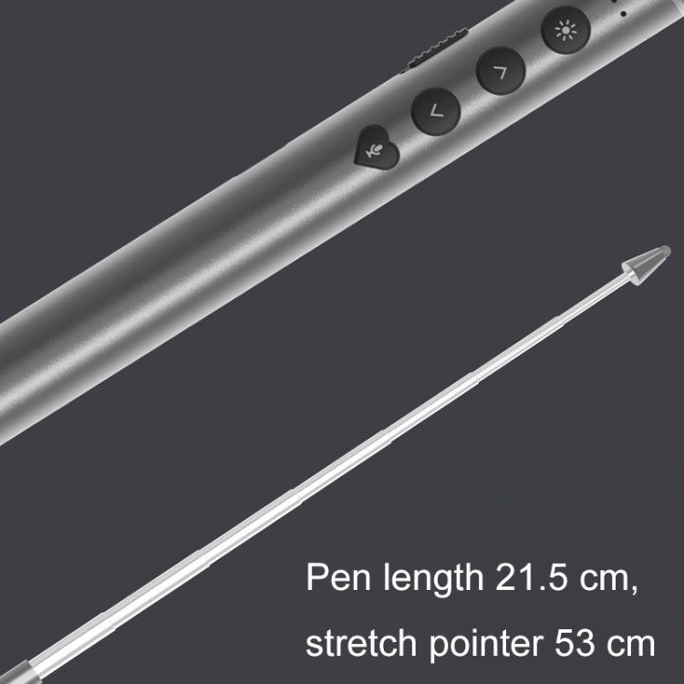 Conference Teaching Page Turning Pen Electronic Telescopic Pointer Laser Pointer PPT Wireless Presenter - HoMEdemic™ 