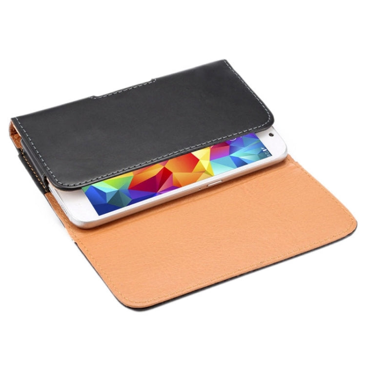 Crazy Horse Texture Vertical Flip Leather Case / Waist Bag with Back Splint for iPhone X  & Galaxy S5 / G900 - HoMEdemic™ 