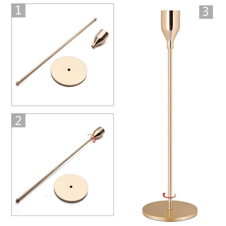 Creative Single Head Candlestick Candle Holder Wedding Table Decoration, Size:M - HoMEdemic™ 