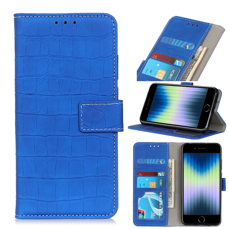 Crocodile Texture Horizontal Flip Leather Case with Holder & Card Slots & Wallet, For iPhone SE 2022 / SE 2020, For Galaxy A51 5G, For Galaxy A71 5G - HoMEdemic™ 