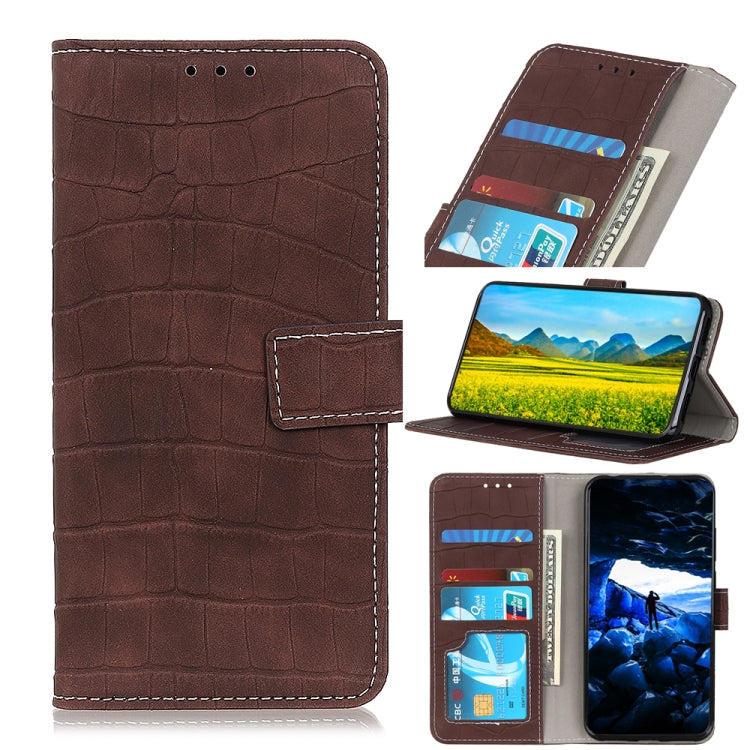 Crocodile Texture Horizontal Flip Leather Case with Holder & Card Slots & Wallet, For iPhone SE 2022 / SE 2020, For Galaxy A51 5G, For Galaxy A71 5G - HoMEdemic™ 