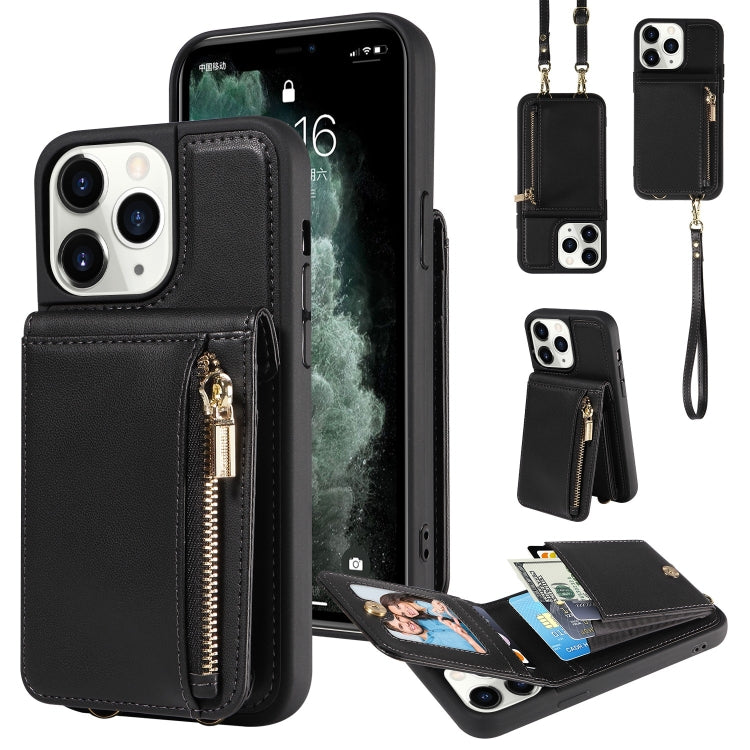 Crossbody Lanyard Zipper Wallet Leather Phone Case, For iPhone 11 Pro, For iPhone X / XS, For iPhone XR, For iPhone XS Max - HoMEdemic™ 