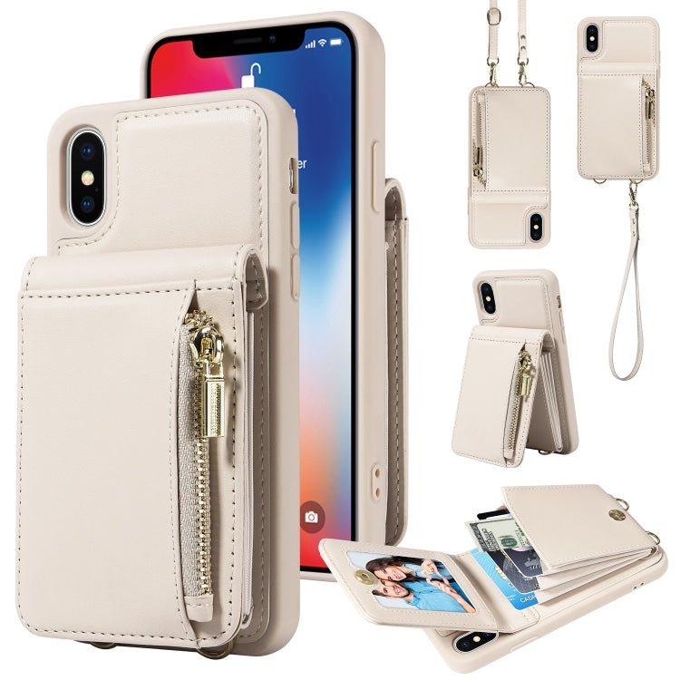 Crossbody Lanyard Zipper Wallet Leather Phone Case, For iPhone 11 Pro, For iPhone X / XS, For iPhone XR, For iPhone XS Max - HoMEdemic™ 