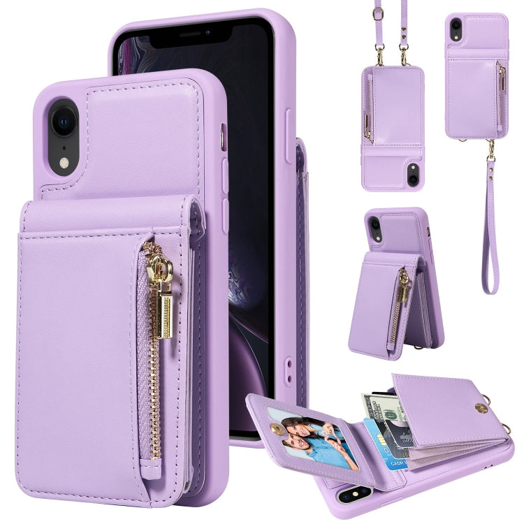 Crossbody Lanyard Zipper Wallet Leather Phone Case, For iPhone 11 Pro, For iPhone X / XS, For iPhone XR, For iPhone XS Max - HoMEdemic™ 