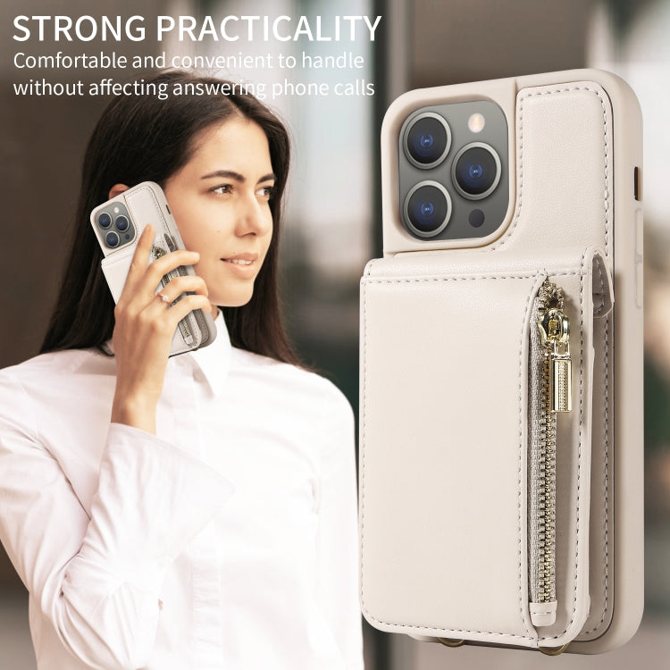Crossbody Lanyard Zipper Wallet Leather Phone Case, For iPhone 15 Pro Max, For iPhone 15 Pro, For iPhone 15 Plus, For iPhone 15 - HoMEdemic™ 