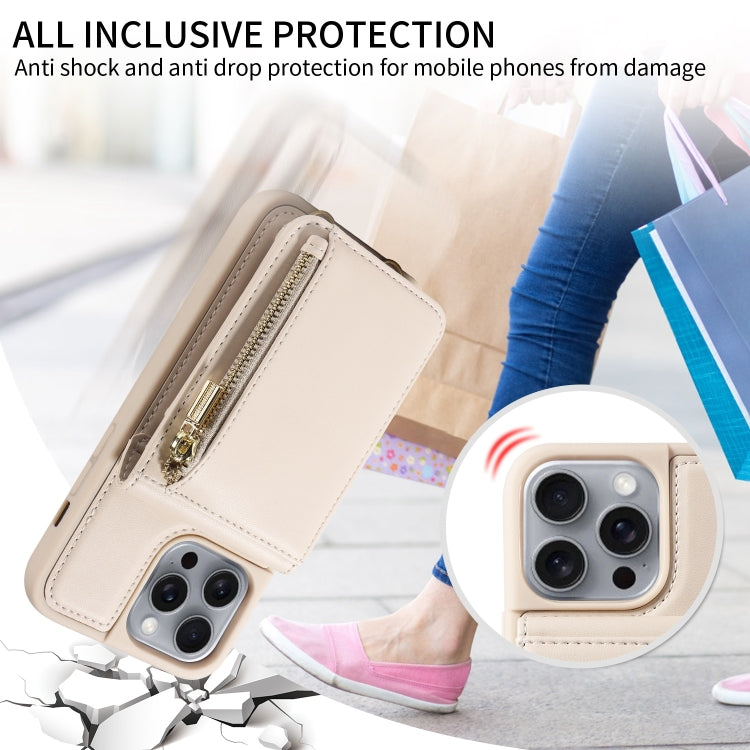 Crossbody Lanyard Zipper Wallet Leather Phone Case, For iPhone 16 Pro Max, For iPhone 16 Pro, For iPhone 16 Plus, For iPhone 16 - HoMEdemic™ 