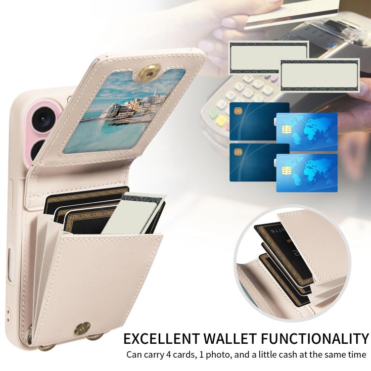 Crossbody Lanyard Zipper Wallet Leather Phone Case, For iPhone 18 / 17, For iPhone 18 Pro / 17 Pro, For iPhone 18 Pro Max / 17 Pro Max, For iPhone Air - HoMEdemic™