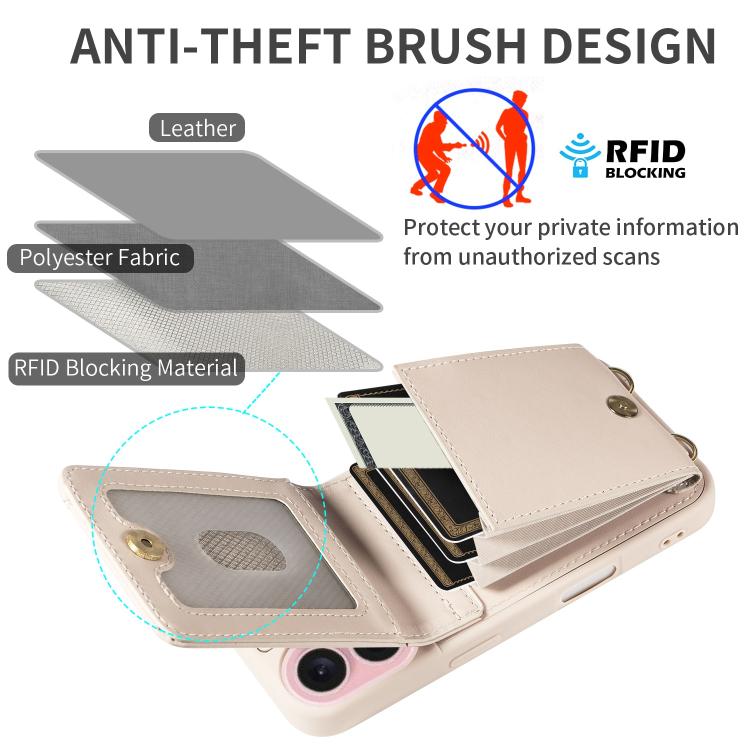 Crossbody Lanyard Zipper Wallet Leather Phone Case, For iPhone 18 / 17, For iPhone 18 Pro / 17 Pro, For iPhone 18 Pro Max / 17 Pro Max, For iPhone Air - HoMEdemic™