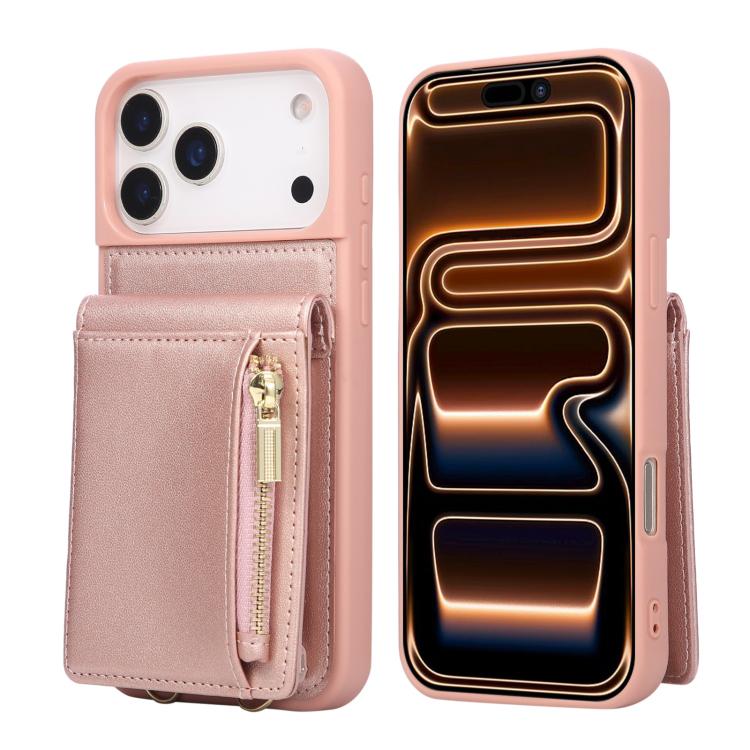 Crossbody Lanyard Zipper Wallet Leather Phone Case, For iPhone 18 / 17, For iPhone 18 Pro / 17 Pro, For iPhone 18 Pro Max / 17 Pro Max, For iPhone Air - HoMEdemic™
