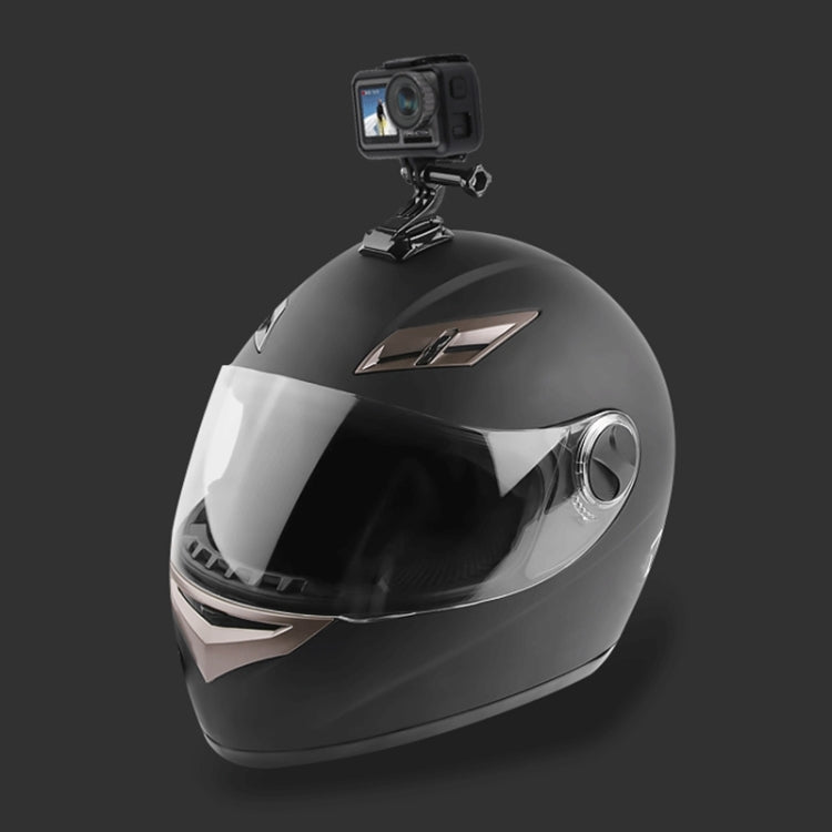 Cycling Helmet Adhesive Multi-Joint Arm Fixed Mount Set with J-Hook Buckle Mount & Adapter & Screw for GoPro, Insta360, DJI and Other Action Cameras, Cycling Helmet Kit with Adapter - HoMEdemic™ 