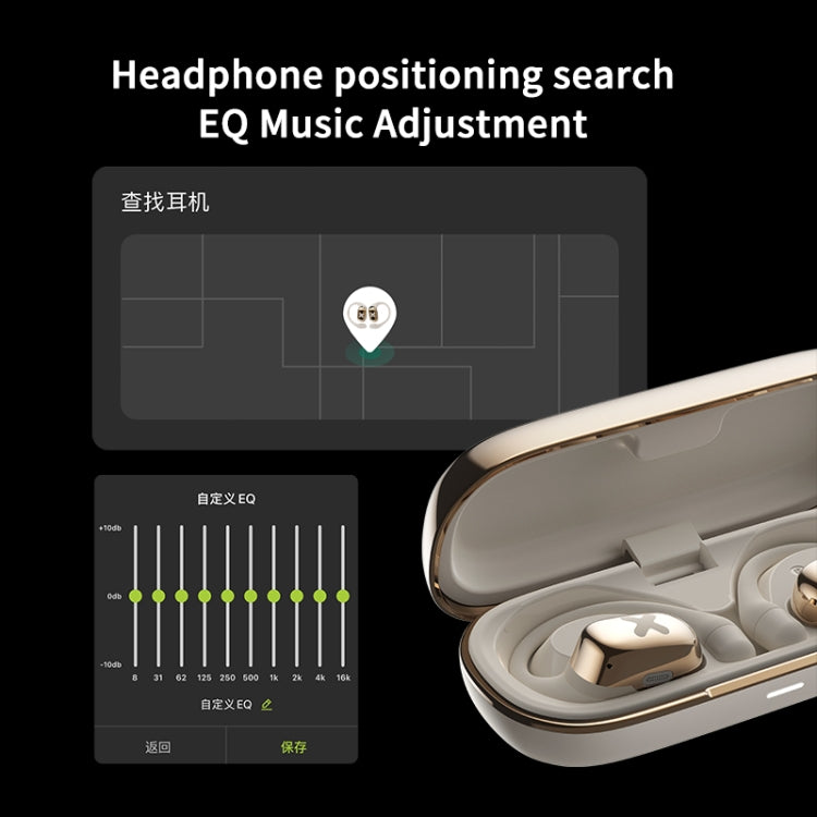 D MOOSTER D55 OWS Ear-Mounted ENC Bluetooth Earphones(Beige) - HoMEdemic™ 