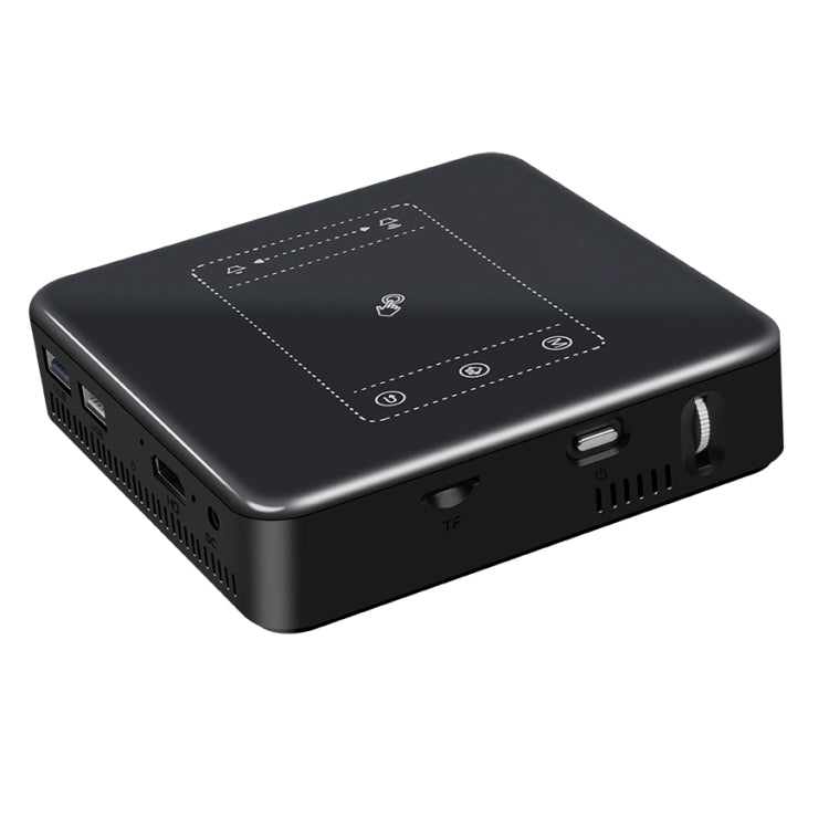 D13 2+16G 854 x 480 Android 7.1.2 Mini Pocket Projector 4K DLP Smart Handheld LED WIFI Home Theater Projector,  Support USB / TF / HDMI - HoMEdemic™ 