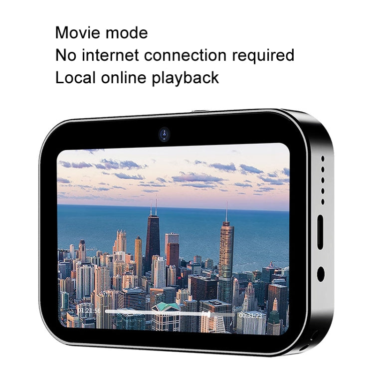 D6 CCD HD Digital Camera Movie Music Smart Camera Touch Screen Student Card Video Recorder, Excluding Memory(White) - HoMEdemic™ 