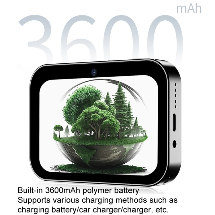 D6 CCD HD Digital Camera Movie Music Smart Camera Touch Screen Student Card Video Recorder, Excluding Memory(White) - HoMEdemic™ 