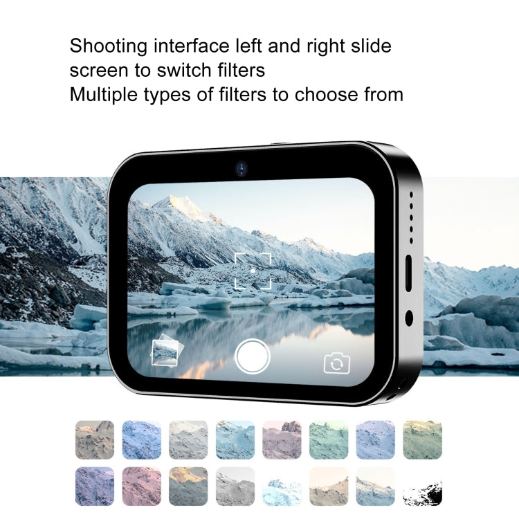 D6 CCD HD Digital Camera Movie Music Smart Camera Touch Screen Student Card Video Recorder, Excluding Memory(White) - HoMEdemic™ 