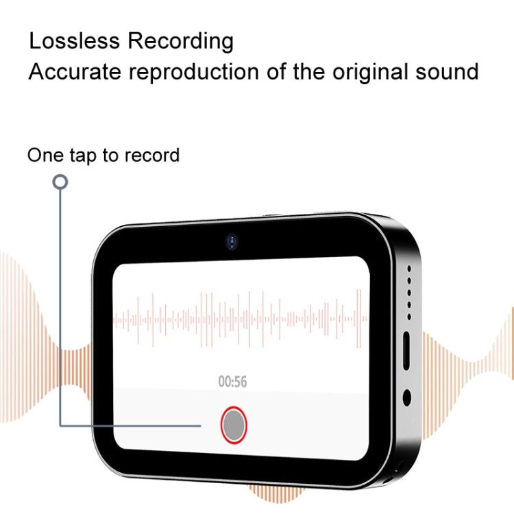 D6 CCD HD Digital Camera Movie Music Smart Camera Touch Screen Student Card Video Recorder, Excluding Memory(White) - HoMEdemic™ 