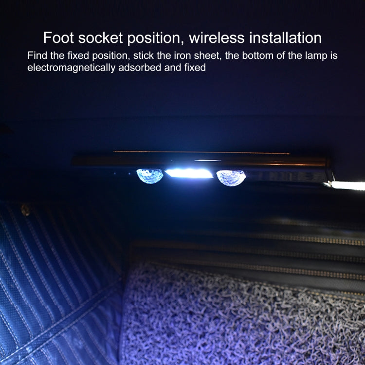 D88-S LED Smart Sensor Wireless Car USB Rechargeable Gypsophila Music Atmosphere Light, D88-S - HoMEdemic™ 