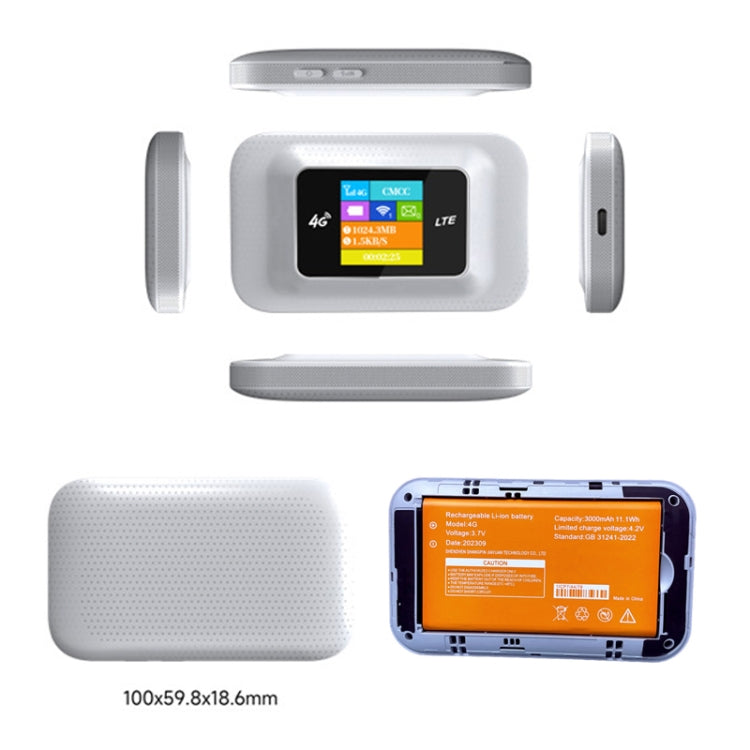 D921 4G Portable Plug-In Card Router Support Malay MOD Modem Portable WIFI Wireless Hotspot(White) - HoMEdemic™ 