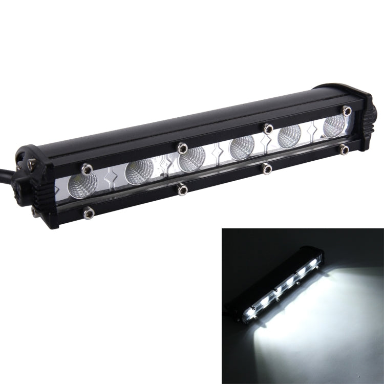 DC 10-30V 18W 2300LM 6500K Waterproof Vehicle Car Boat Marine External Work Lights Emergency Lights 60 Degrees Adjustable Flood Light LED Car Bulbs with 6 Intense CREE LED Lights, Flood Light+18W - HoMEdemic™ 