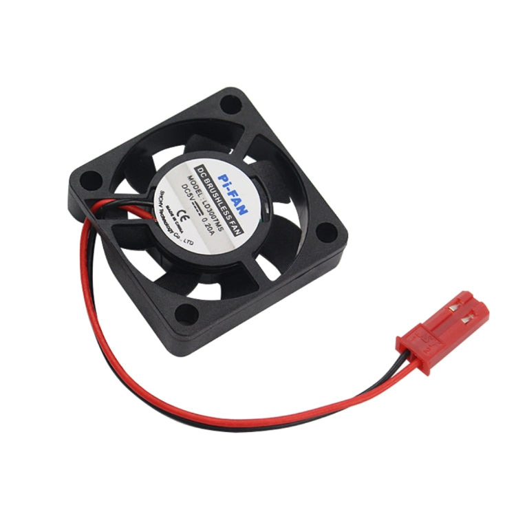DC 5V 0.2A Mini Computer Case Cooler Cooling Fan with Screws Parts for Raspberry Pi 3B / 2B / B+, Size: 30x30x8mm - HoMEdemic™ 