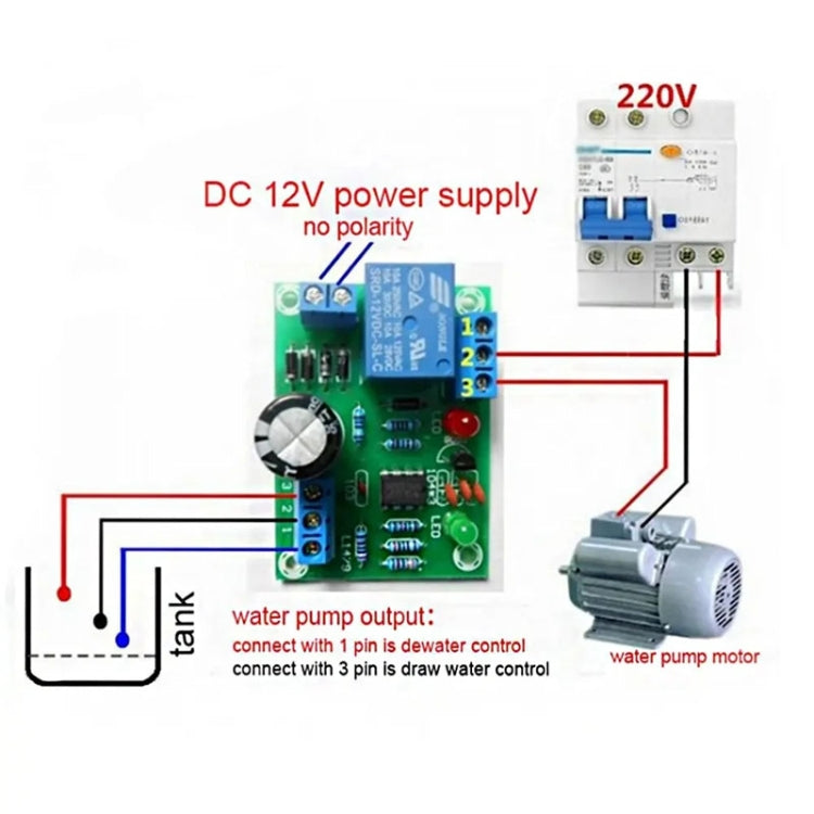 DC12V 10A Liquid Level Controller Sensor Module Water Level Detection Sensor DIY Kit - HoMEdemic™ 