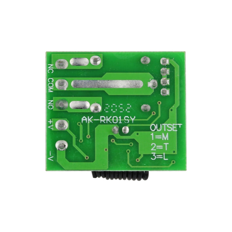 DC12V 1CH RF Remote Control Switch / 10A Relay / 433MHZ Switch Receiver - HoMEdemic™ 