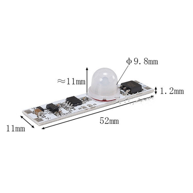 DC3.7 12V / 24V Infrared Human Body Induction Switch Circuit Board Controller - HoMEdemic™ 