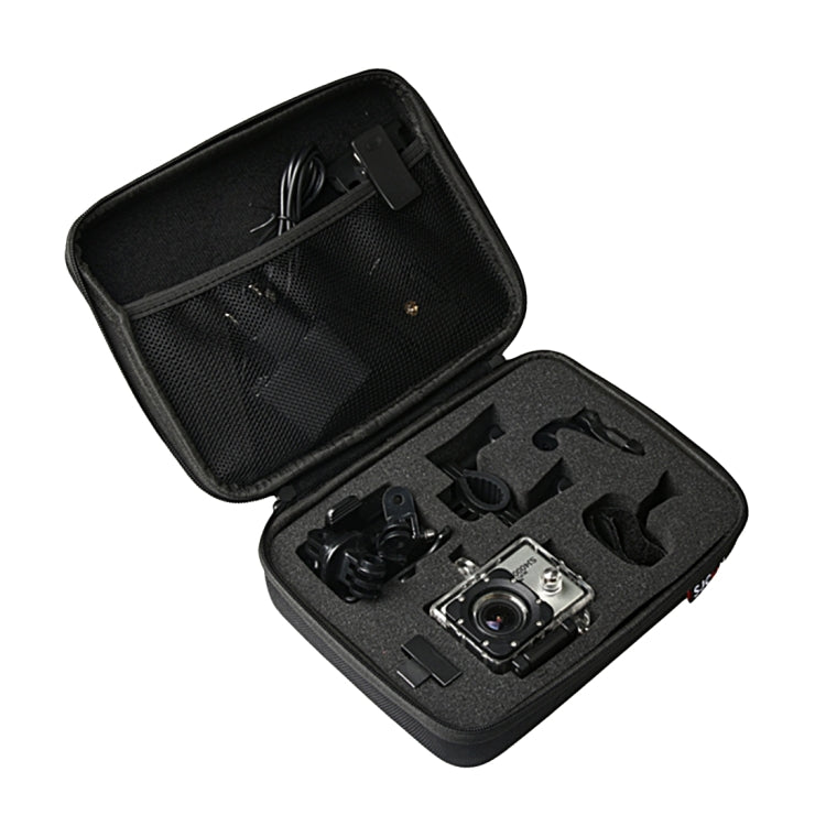 Portable Shockproof Shatter-resistant Wear-resisting Camera Bag Carrying Travel Case for SJCAM SJ4000 / SJ5000 / SJ6000 / SJ7000 / SJ8000 / SJ9000 Sport Action Camera & Selfie Stick and Other Accessories, Size: 22 * 16 * 6 cm - HoMEdemic™ 