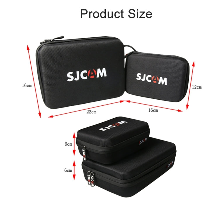 Portable Shockproof Shatter-resistant Wear-resisting Camera Bag Carrying Travel Case for SJCAM SJ4000 / SJ5000 / SJ6000 / SJ7000 / SJ8000 / SJ9000 Sport Action Camera & Selfie Stick and Other Accessories, Size: 22 * 16 * 6 cm - HoMEdemic™ 