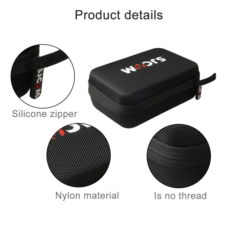 Portable Shockproof Shatter-resistant Wear-resisting Camera Bag Carrying Travel Case for SJCAM SJ4000 / SJ5000 / SJ6000 / SJ7000 / SJ8000 / SJ9000 Sport Action Camera & Selfie Stick and Other Accessories, Size: 22 * 16 * 6 cm - HoMEdemic™ 