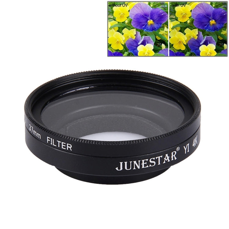 JUNESTAR for Xiaomi Xiaoyi Yi II 4K Sport Action Camera Proffesional 37mm UV Filter + Lens Protective Cap - HoMEdemic™ 