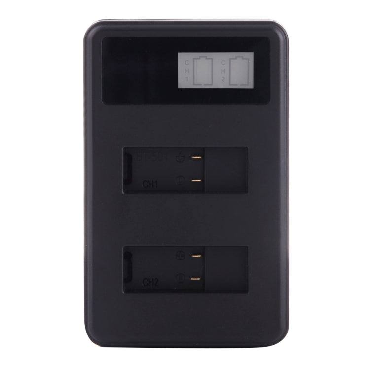 AHDBT-501 LCD Screen Dual Batteries Charger for GoPro HERO5 with Displays Charging Capacity - HoMEdemic™ 