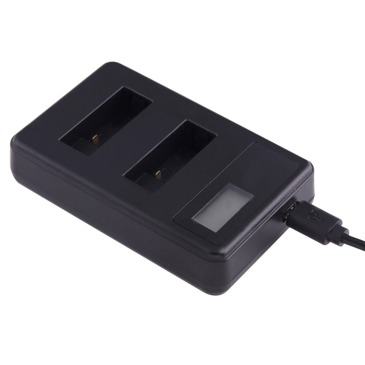 AHDBT-501 LCD Screen Dual Batteries Charger for GoPro HERO5 with Displays Charging Capacity - HoMEdemic™ 