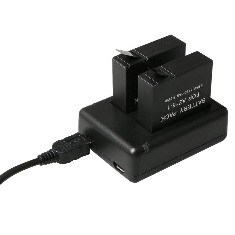 BC-AZ16 Digital Camera USB Dual Batteries Charger for Xiaomi Xiaoyi II 4K - HoMEdemic™ 