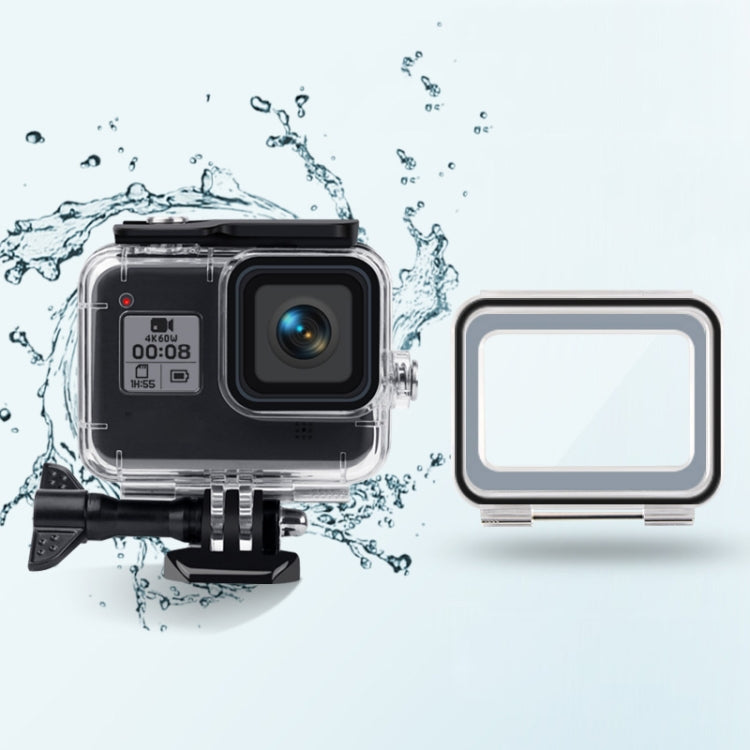 45m Waterproof Case + Touch Back Cover for GoPro HERO8 Black - HoMEdemic™ 