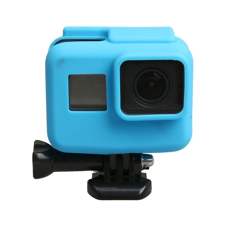 Original for GoPro HERO5 Silicone Border Frame Mount Housing Protective Case Cover Shell(Blue) - HoMEdemic™ 