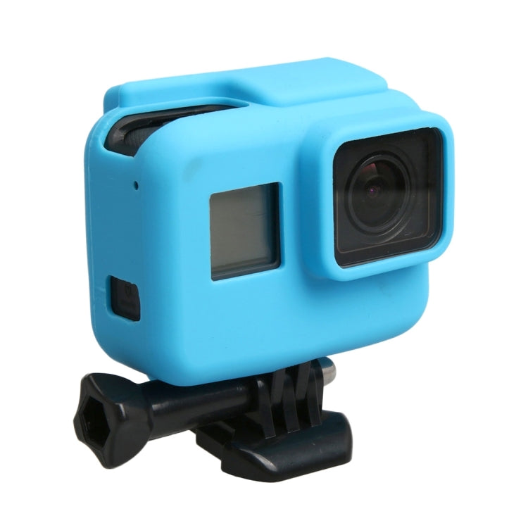 Original for GoPro HERO5 Silicone Border Frame Mount Housing Protective Case Cover Shell(Blue) - HoMEdemic™ 