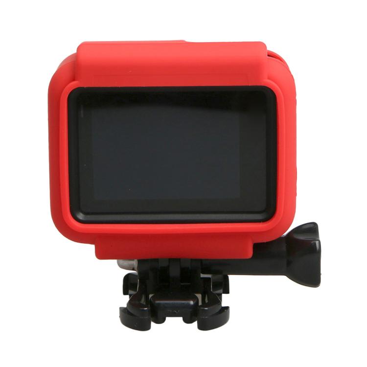 Original for GoPro HERO5 Silicone Border Frame Mount Housing Protective Case Cover Shell(Red) - HoMEdemic™ 