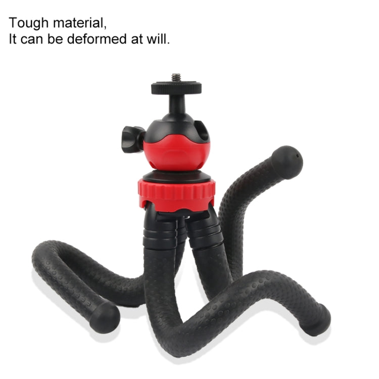 Mini Octopus Flexible Tripod Holder with Phone Clamp for iPhone, Galaxy, Huawei, GoPro, Insta360, DJI and Other Action Cameras - HoMEdemic™ 