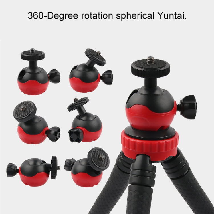 Mini Octopus Flexible Tripod Holder with Phone Clamp for iPhone, Galaxy, Huawei, GoPro, Insta360, DJI and Other Action Cameras - HoMEdemic™ 