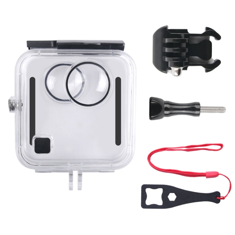 40m Waterproof Housing Protective Case  for GoPro Fusion, with Buckle Basic Mount & Screw & Wrench - HoMEdemic™ 